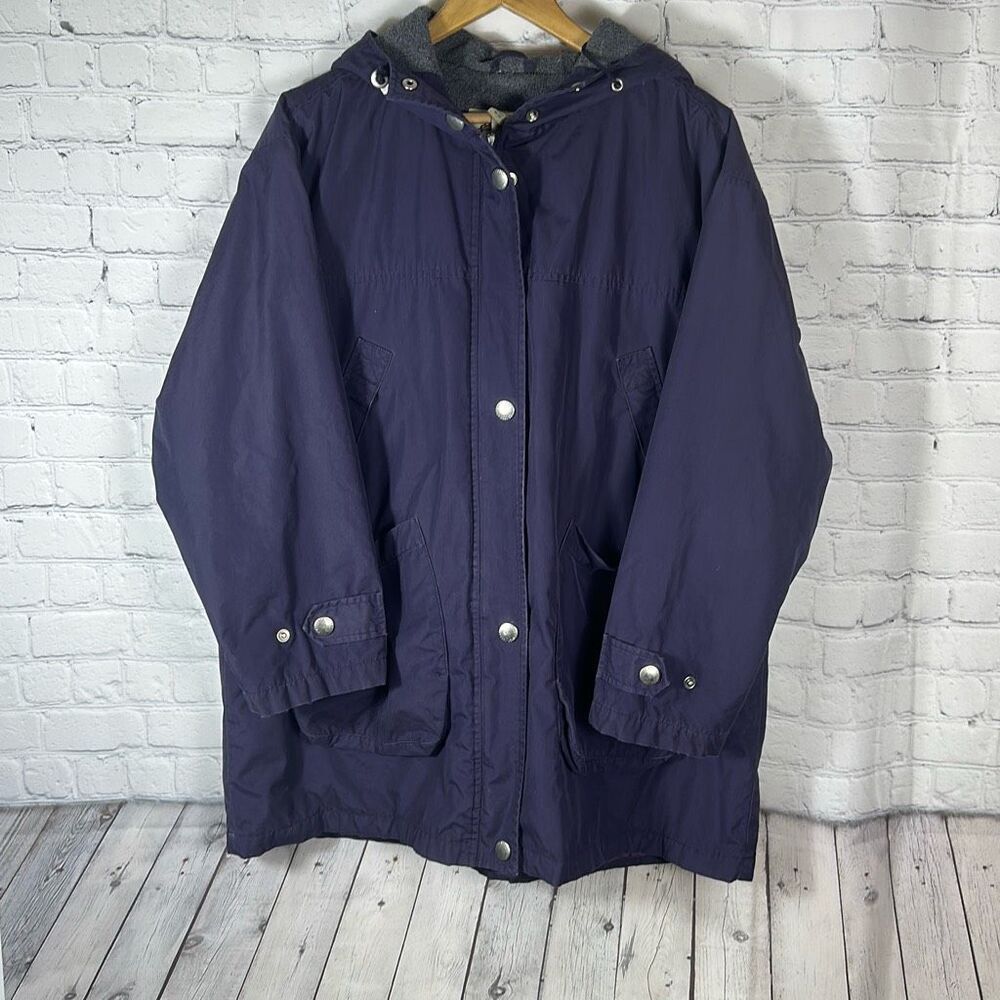 Purple Barn Chore Coat Jacket Size Large L Large Eddie Bauer